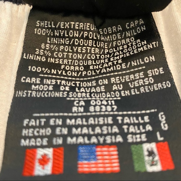 Adidas Zipper Bottom Nylon Parachute Track Pants Size Large - Picture 5 of 8